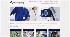 Desktop Screenshot of hazar-group.com